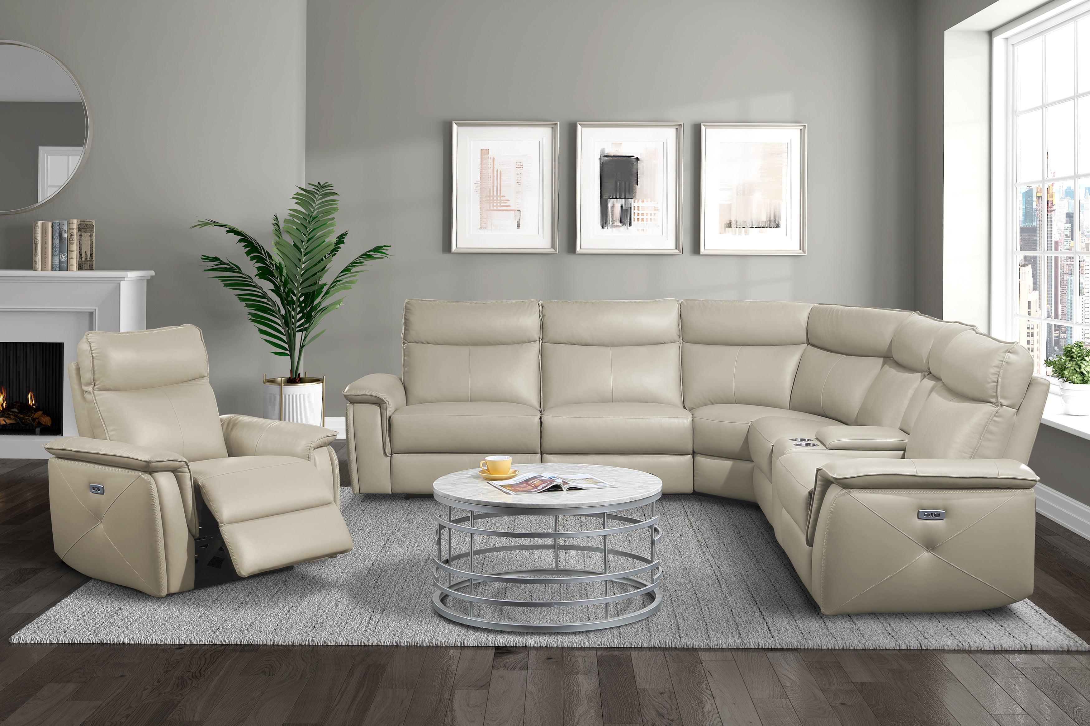 8259RFTP-CN (5/6)Console - 8259RFTP-CN - Bien Home Furniture &amp; Electronics