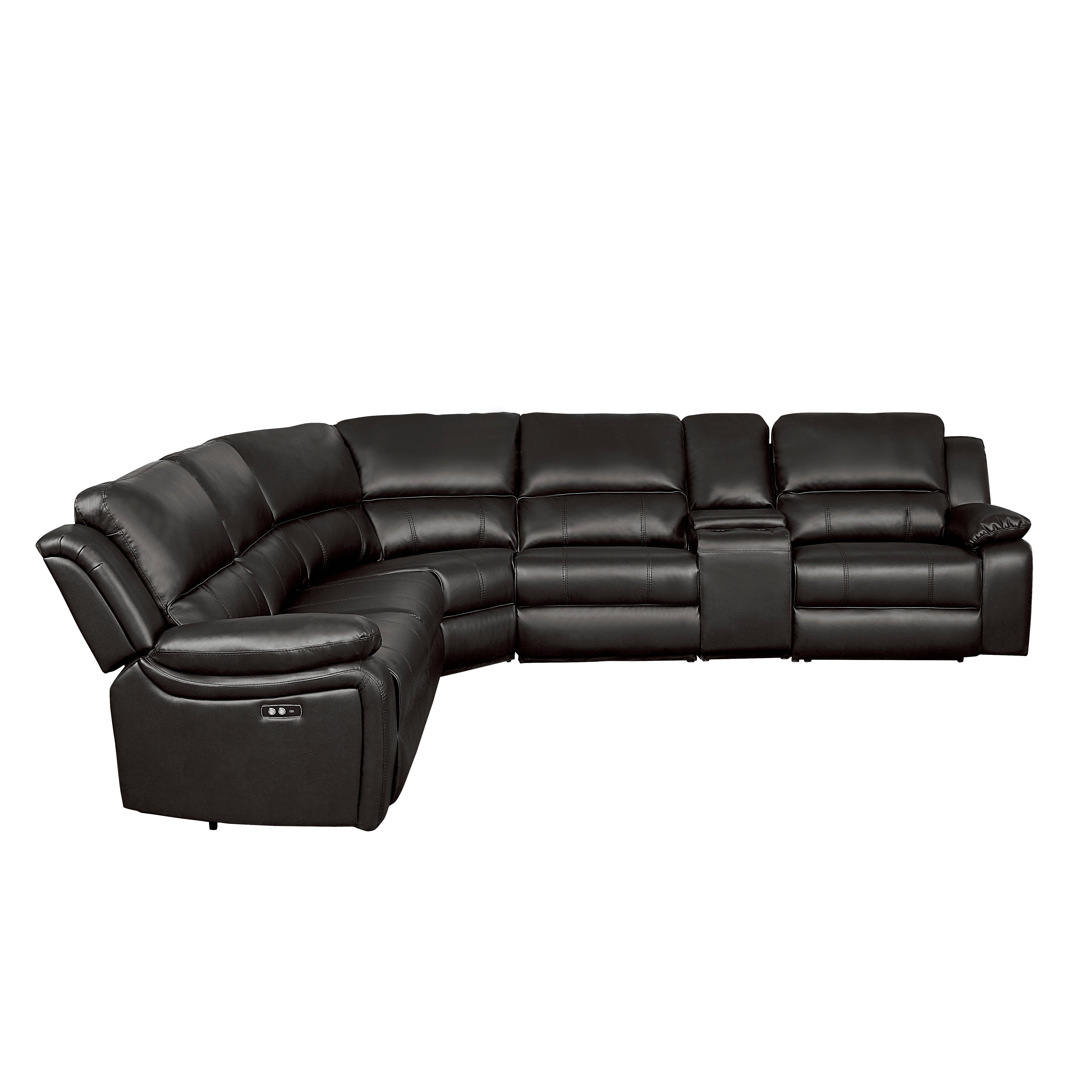 8260DB*6PW (6)6-Piece Modular Power Reclining Sectional - 8260DB*6PW - Bien Home Furniture &amp; Electronics