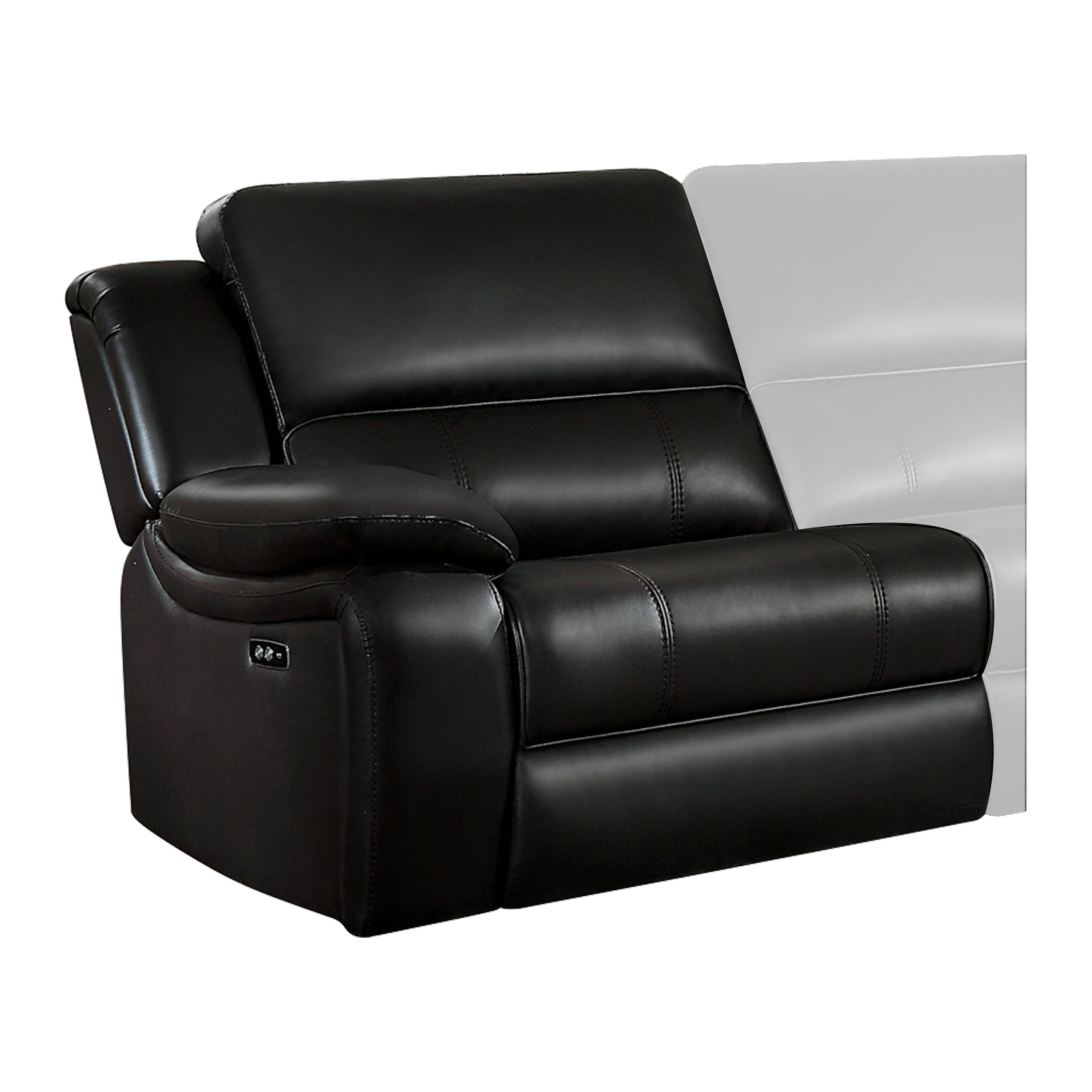 8260DB*6PW (6)6-Piece Modular Power Reclining Sectional - 8260DB*6PW - Bien Home Furniture &amp; Electronics