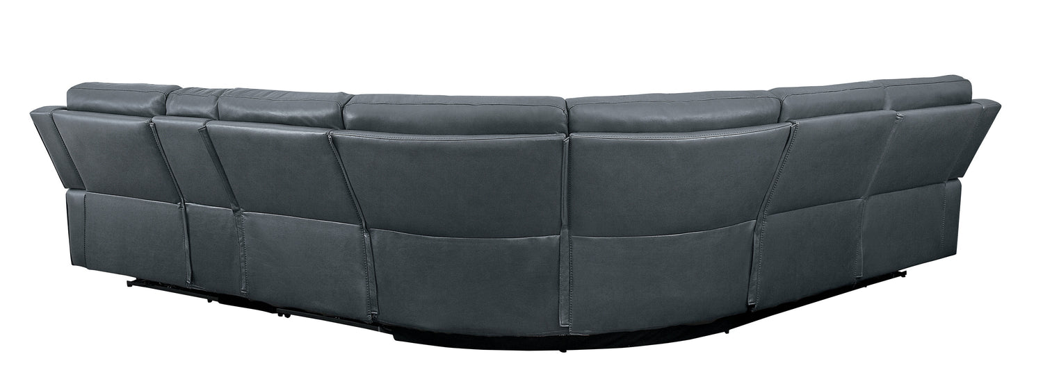 8260GY*6PW (6)6-Piece Modular Power Reclining Sectional - 8260GY*6PW - Bien Home Furniture &amp; Electronics