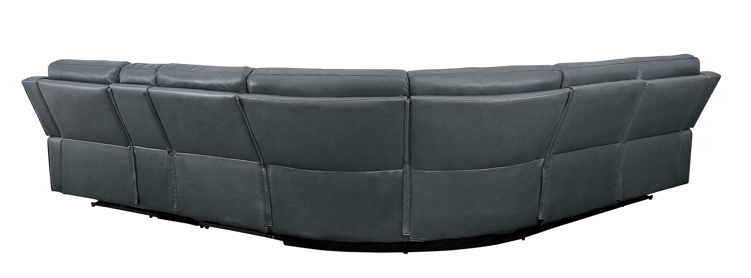 8260GY*6PW (6)6-Piece Modular Power Reclining Sectional - 8260GY*6PW - Bien Home Furniture &amp; Electronics