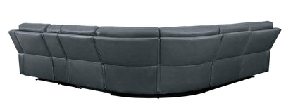 8260GY*6PW (6)6-Piece Modular Power Reclining Sectional - 8260GY*6PW - Bien Home Furniture &amp; Electronics