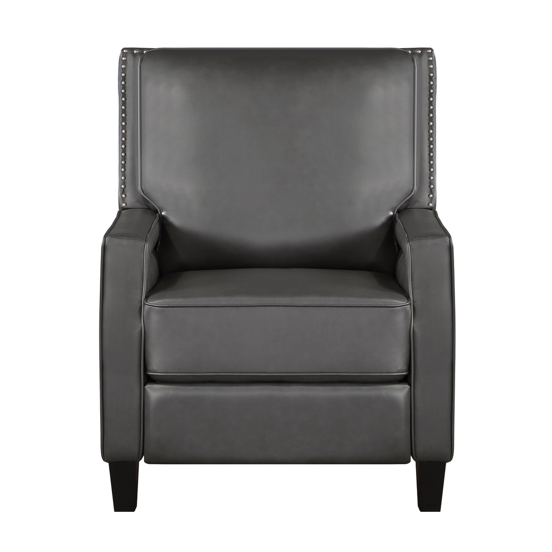 8504GRY-1 Push Back Reclining Chair - 8504GRY-1 - Bien Home Furniture &amp; Electronics