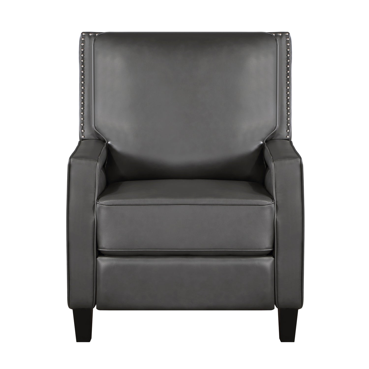 8504GRY-1 Push Back Reclining Chair - 8504GRY-1 - Bien Home Furniture &amp; Electronics