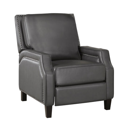 8504GRY-1 Push Back Reclining Chair - 8504GRY-1 - Bien Home Furniture &amp; Electronics