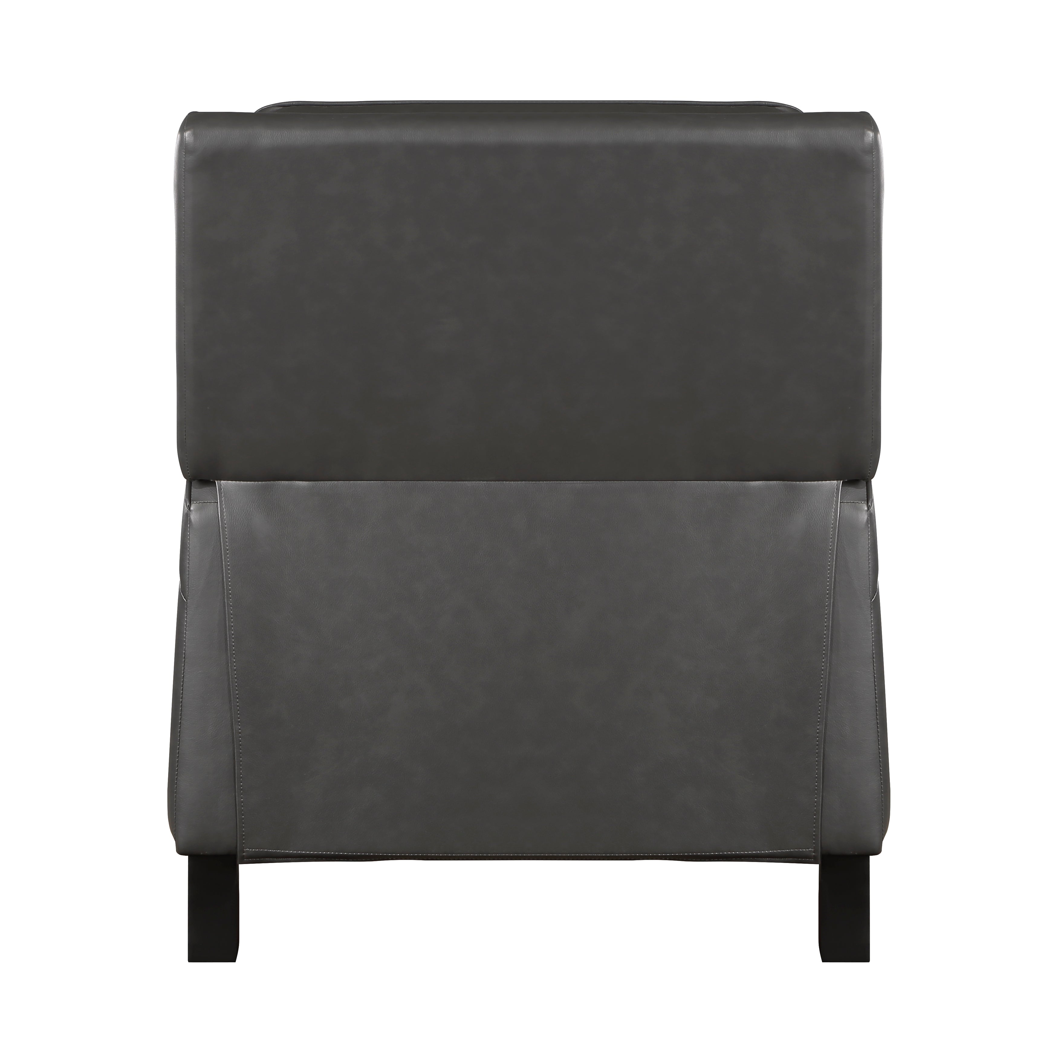 8504GRY-1 Push Back Reclining Chair - 8504GRY-1 - Bien Home Furniture &amp; Electronics