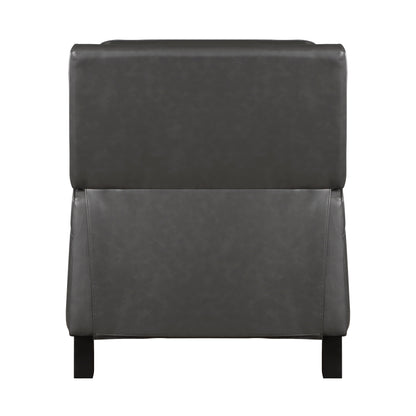 8504GRY-1 Push Back Reclining Chair - 8504GRY-1 - Bien Home Furniture &amp; Electronics