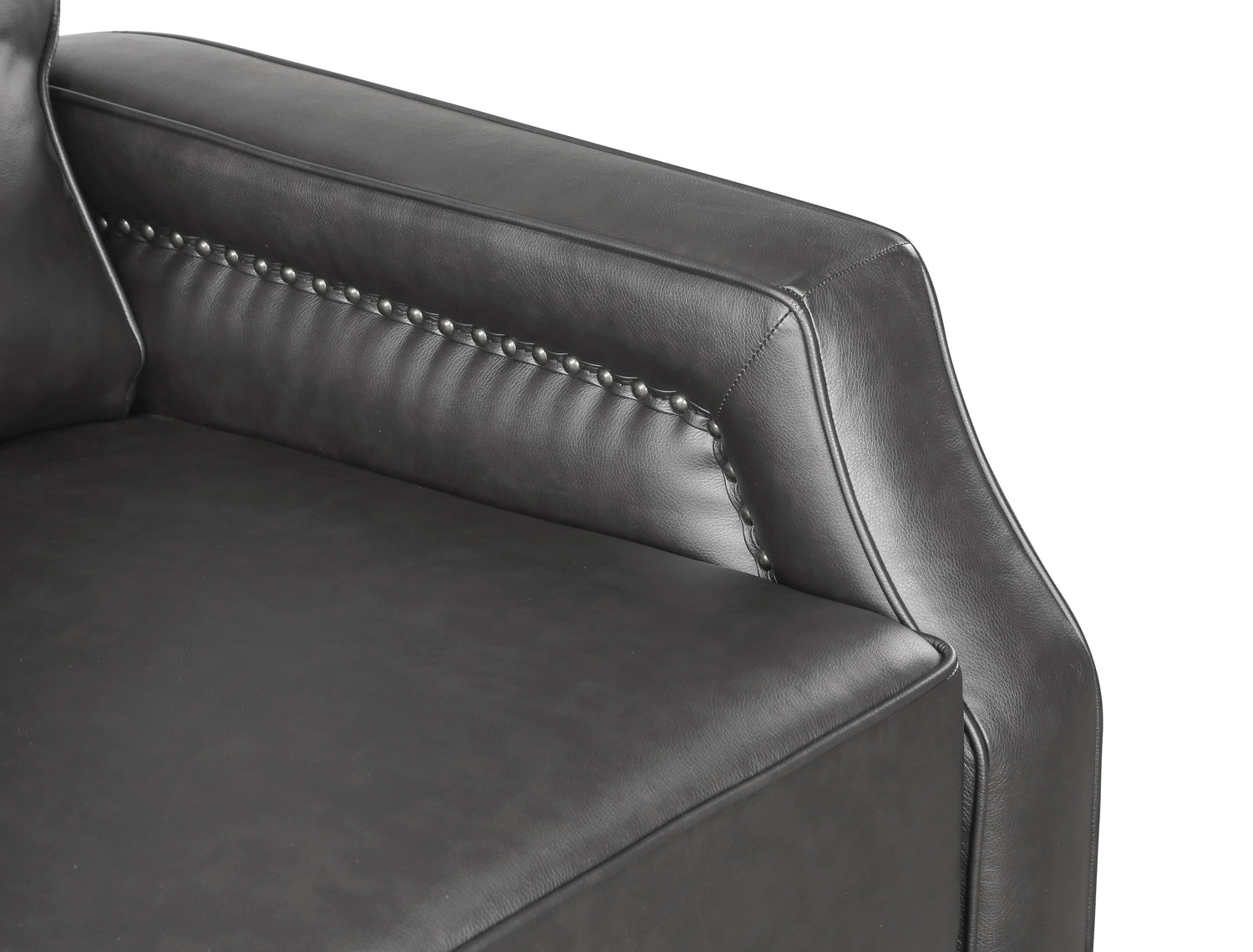 8504GRY-1 Push Back Reclining Chair - 8504GRY-1 - Bien Home Furniture &amp; Electronics