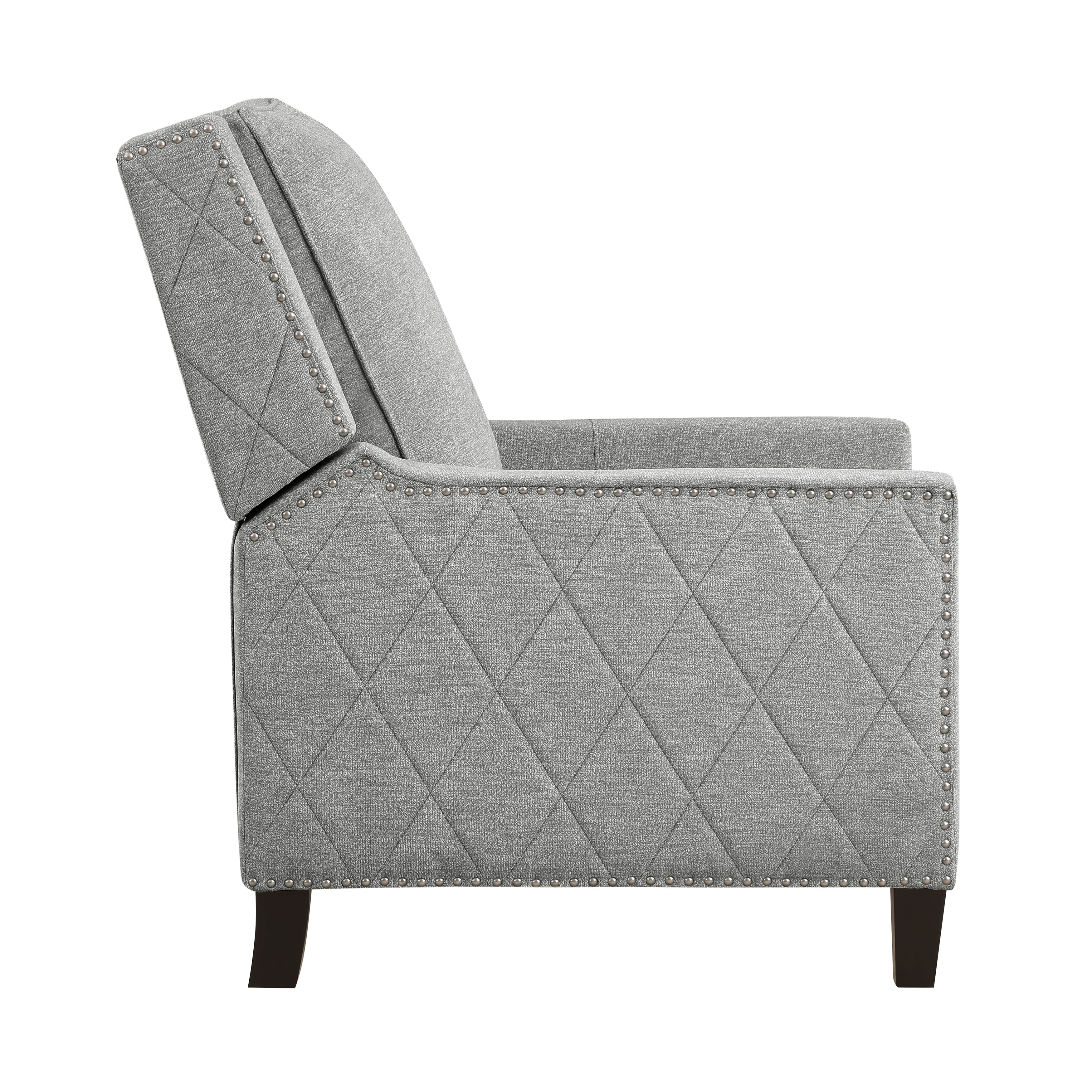 8505GY-1 Push Back Reclining Chair - 8505GY-1 - Bien Home Furniture &amp; Electronics