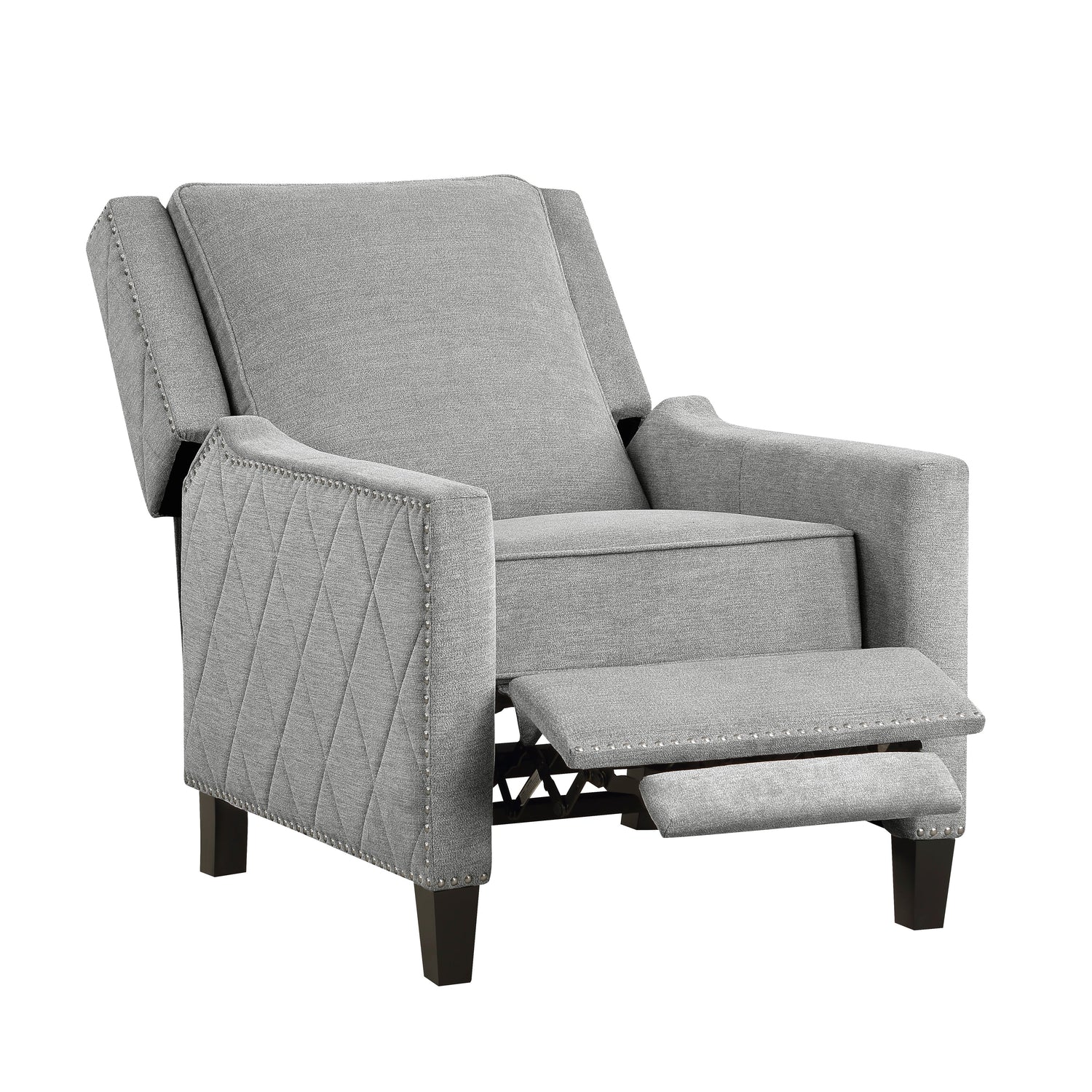 8505GY-1 Push Back Reclining Chair - 8505GY-1 - Bien Home Furniture &amp; Electronics