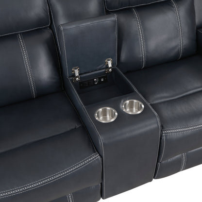 8516BU*2 2pc Set: Sofa, Love - 8516BU*2 - Bien Home Furniture &amp; Electronics