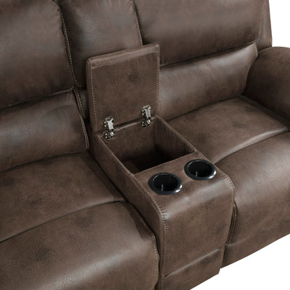 8517BRW*2 2pc Set: Sofa, Love - 8517BRW*2 - Bien Home Furniture &amp; Electronics
