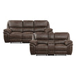 8517BRW*2 2pc Set: Sofa, Love - 8517BRW*2 - Bien Home Furniture & Electronics