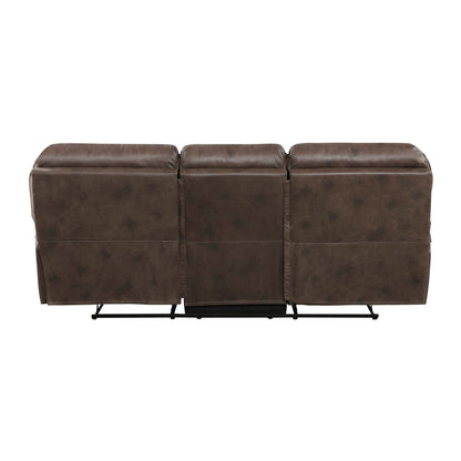8517BRW*2 2pc Set: Sofa, Love - 8517BRW*2 - Bien Home Furniture &amp; Electronics