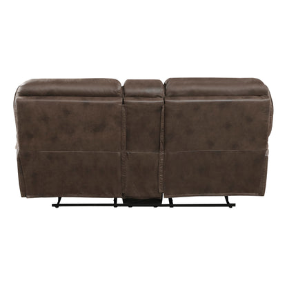 8517BRW*2 2pc Set: Sofa, Love - 8517BRW*2 - Bien Home Furniture &amp; Electronics