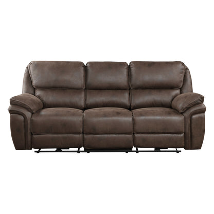 8517BRW*2PW 2pc Set: Sofa, Love (Power) - 8517BRW*2PW - Bien Home Furniture &amp; Electronics