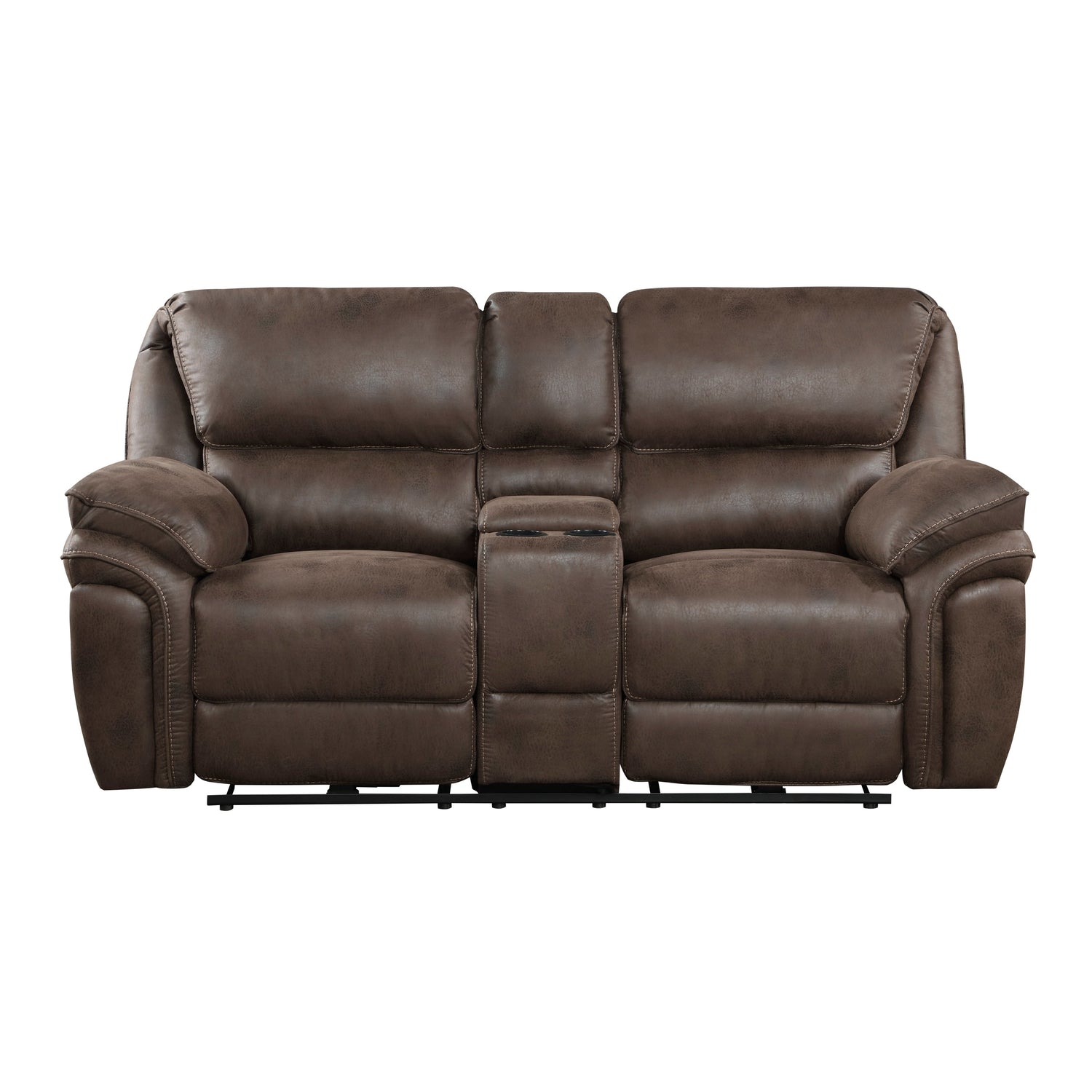 8517BRW*2PW 2pc Set: Sofa, Love (Power) - 8517BRW*2PW - Bien Home Furniture &amp; Electronics