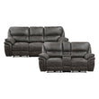 8517GRY*2PW 2pc Set: Sofa, Love (Power) - 8517GRY*2PW - Bien Home Furniture & Electronics