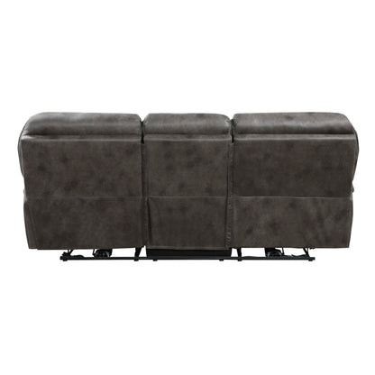 8517GRY*2PW 2pc Set: Sofa, Love (Power) - 8517GRY*2PW - Bien Home Furniture &amp; Electronics