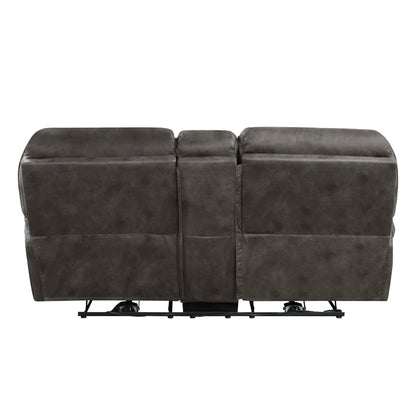 8517GRY*2PW 2pc Set: Sofa, Love (Power) - 8517GRY*2PW - Bien Home Furniture &amp; Electronics