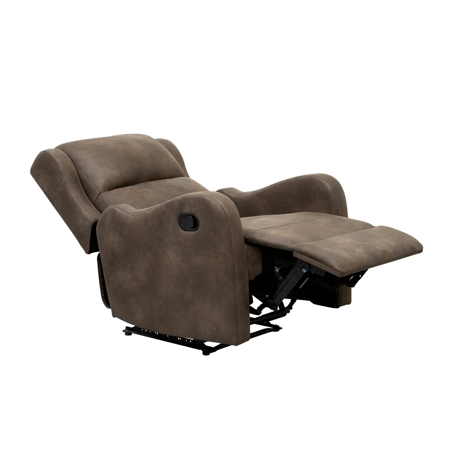 8527BRW-1 Reclining Chair - 8527BRW-1 - Bien Home Furniture &amp; Electronics