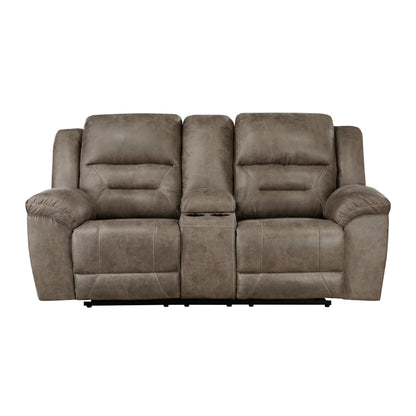 8538BR*2 2pc Set: Sofa, Love - 8538BR*2 - Bien Home Furniture &amp; Electronics