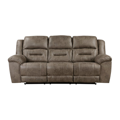 8538BR-3 Double Reclining Sofa - 8538BR-3 - Bien Home Furniture &amp; Electronics