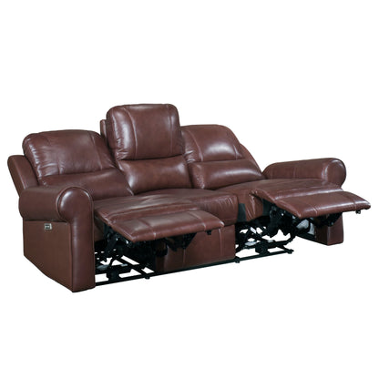 8546BR-3PWH Power Double Reclining Sofa with Power Headrests - 8546BR-3PWH - Bien Home Furniture &amp; Electronics