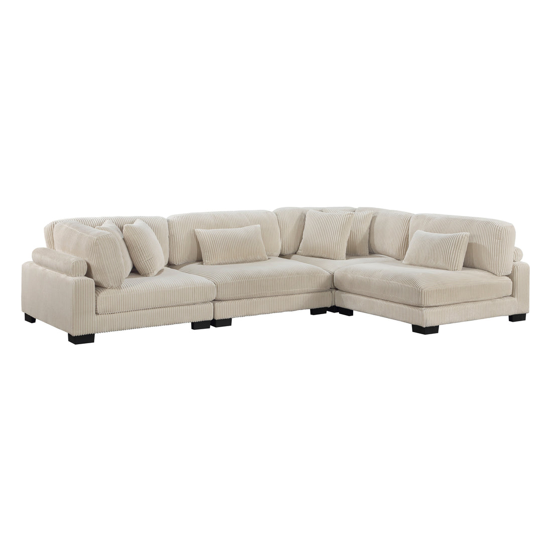 8555BE*4SC (4)4-Piece Modular Sectional - 8555BE*4SC - Bien Home Furniture &amp; Electronics