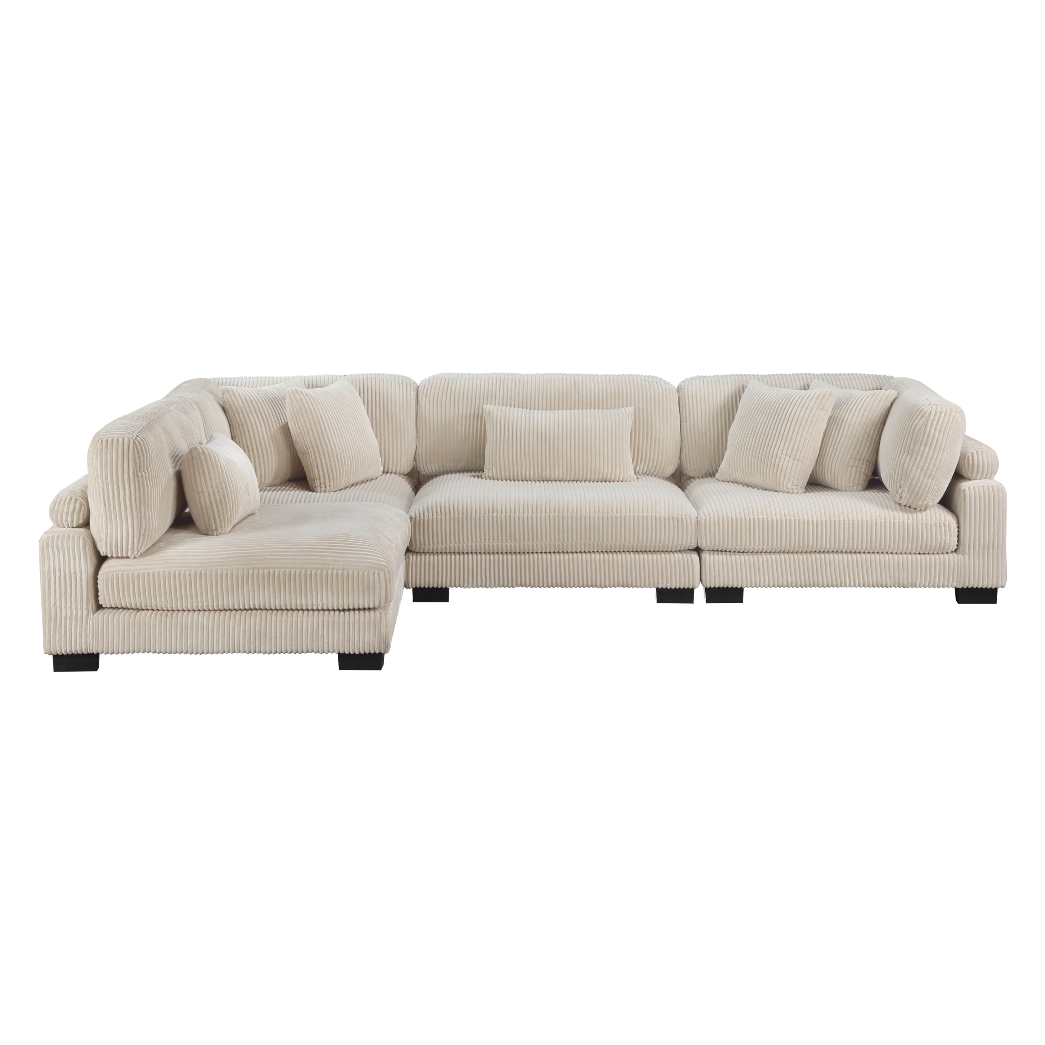 8555BE*4SC (4)4-Piece Modular Sectional - 8555BE*4SC - Bien Home Furniture &amp; Electronics
