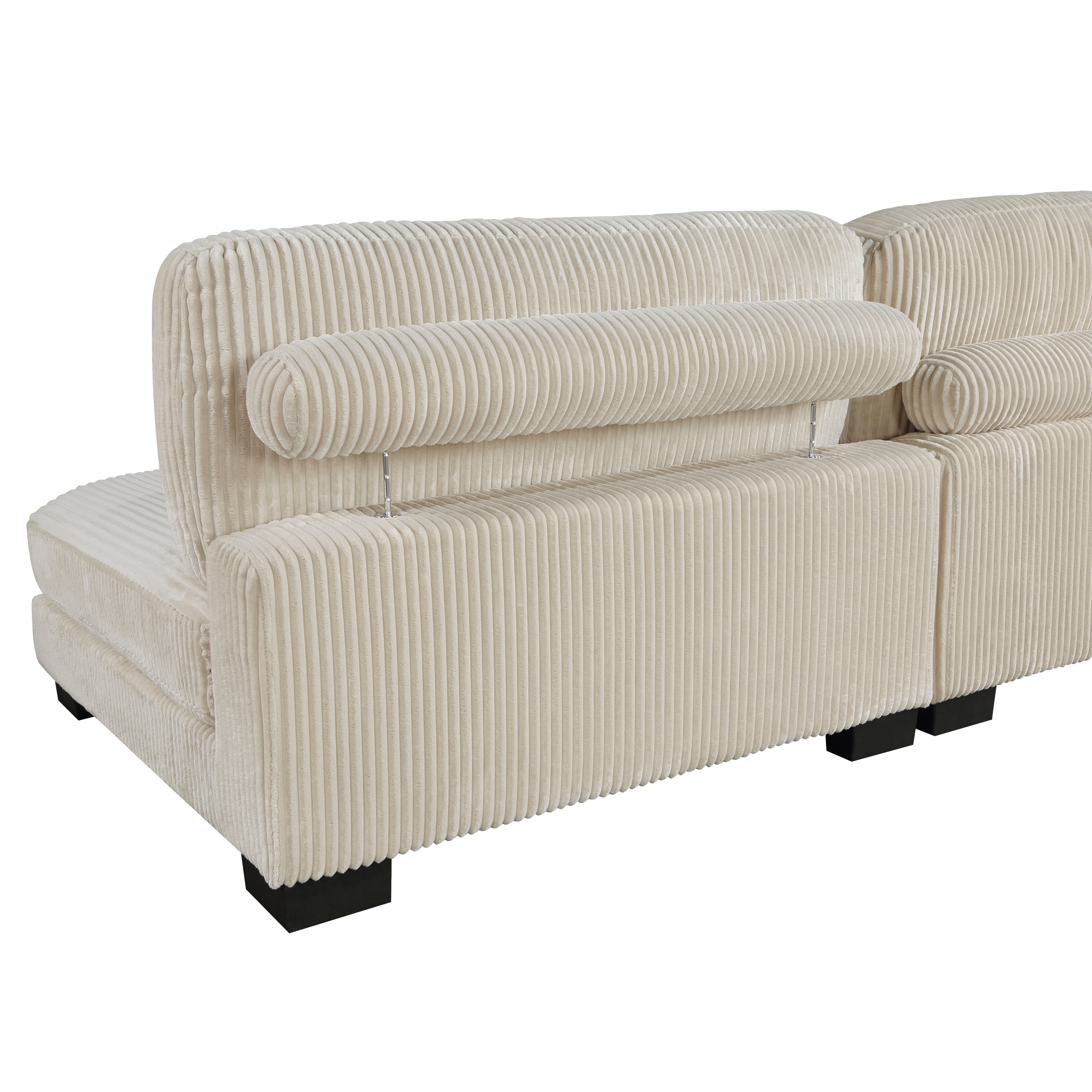 8555BE*6OT (6)6-Piece Modular Sectional with Ottoman - 8555BE*6OT - Bien Home Furniture &amp; Electronics