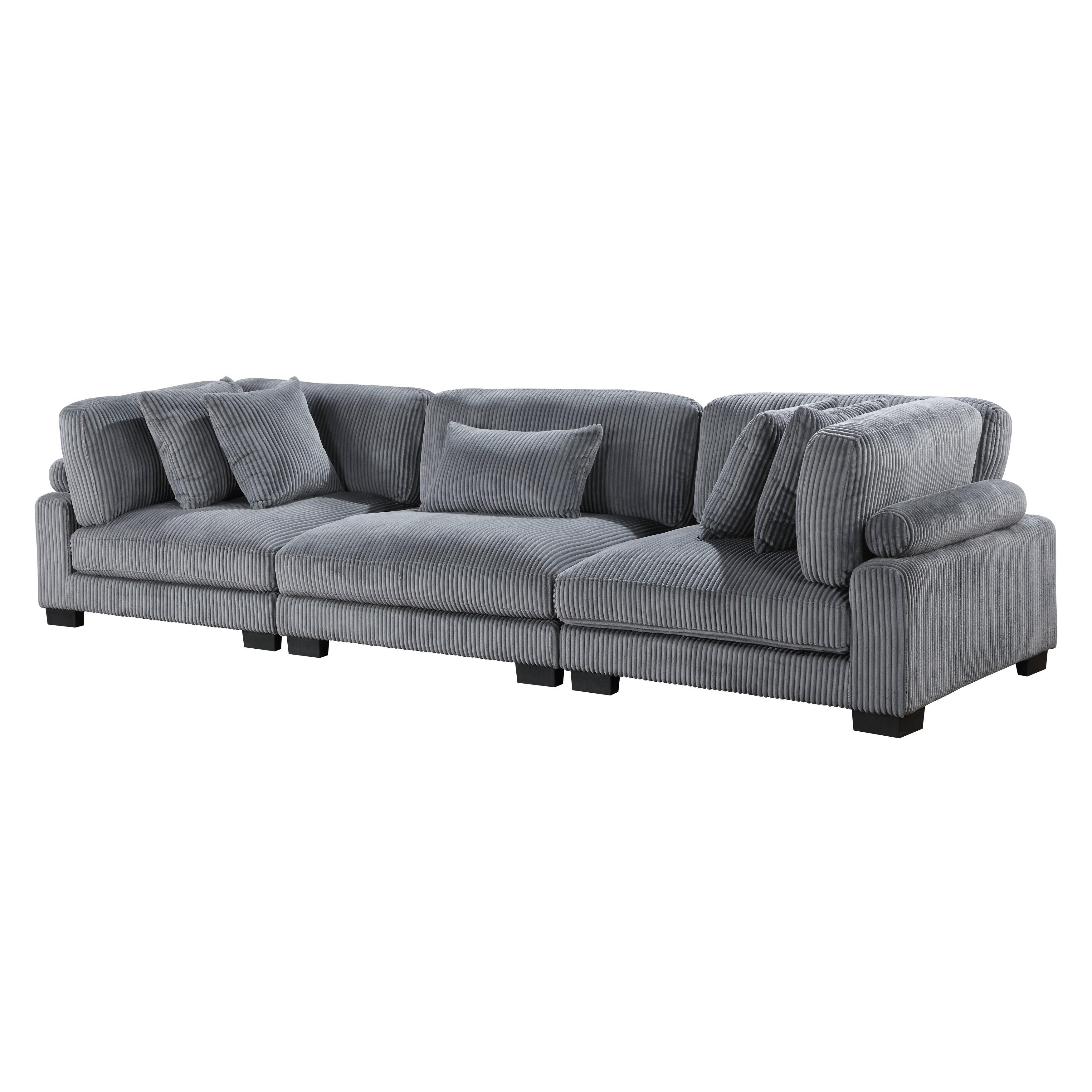 8555GY-3* (3)Sofa - 8555GY-3* - Bien Home Furniture &amp; Electronics