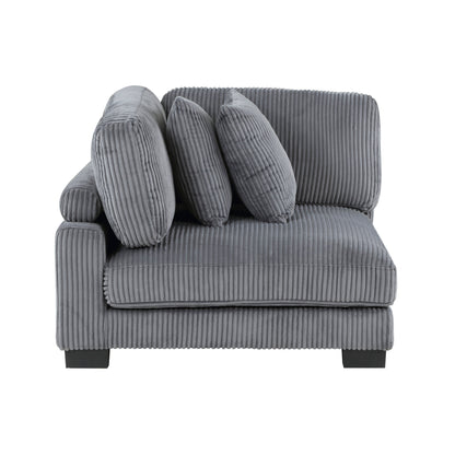 8555GY*4SC (4)4-Piece Modular Sectional - 8555GY*4SC - Bien Home Furniture &amp; Electronics