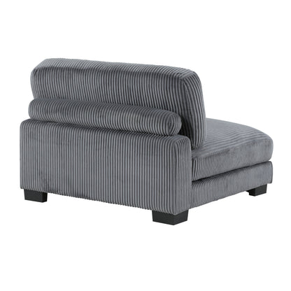 8555GY*5SC (5)5-Piece Modular Sectional - 8555GY*5SC - Bien Home Furniture &amp; Electronics