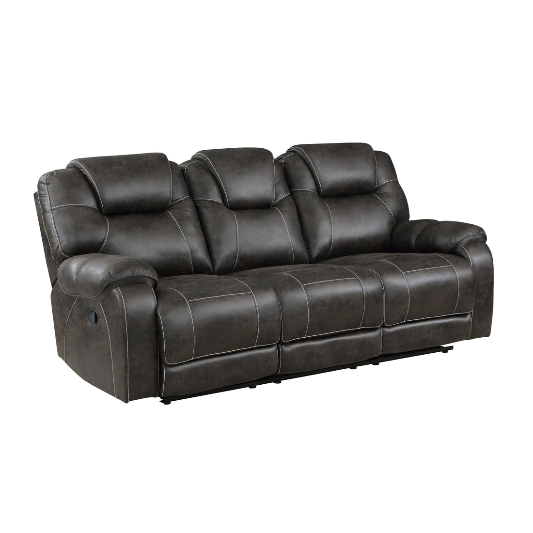 8560PM-3 Double Reclining Sofa - 8560PM-3 - Bien Home Furniture &amp; Electronics