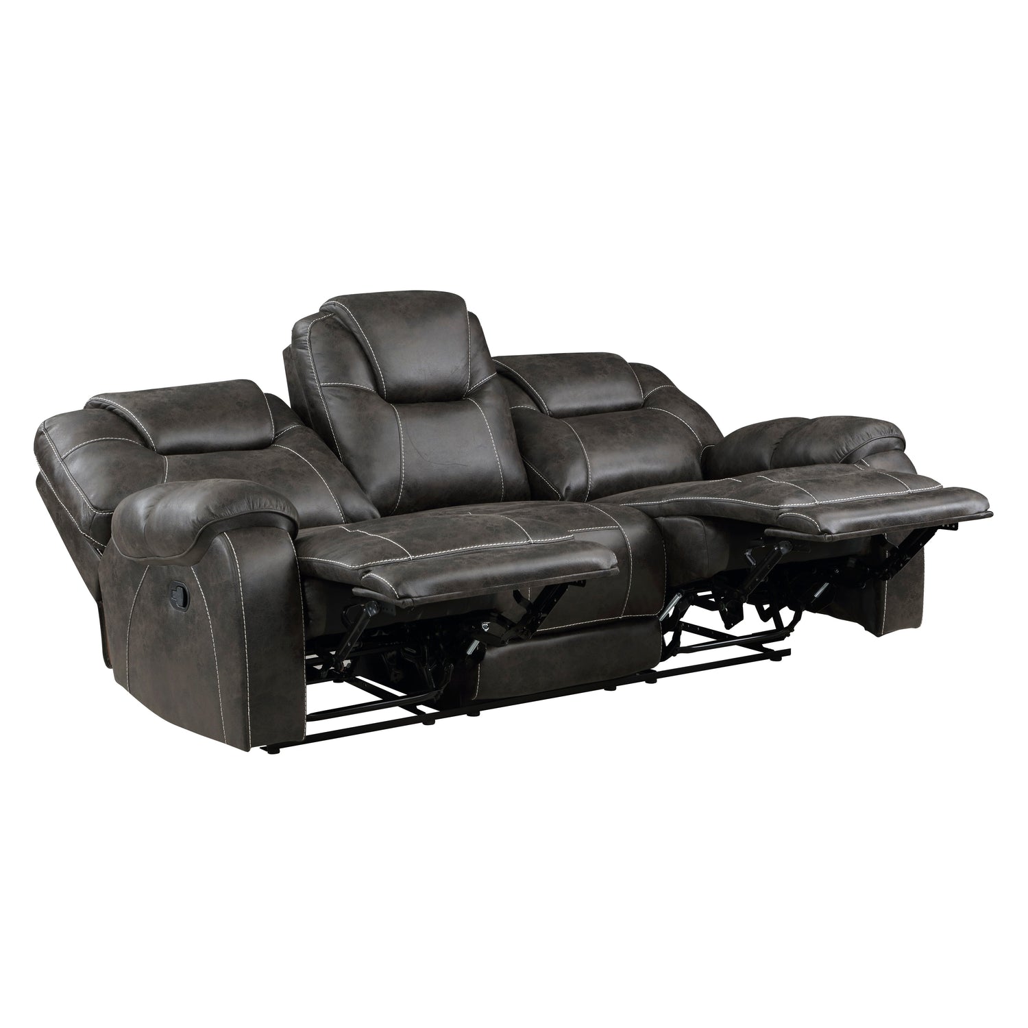 8560PM-3 Double Reclining Sofa - 8560PM-3 - Bien Home Furniture &amp; Electronics