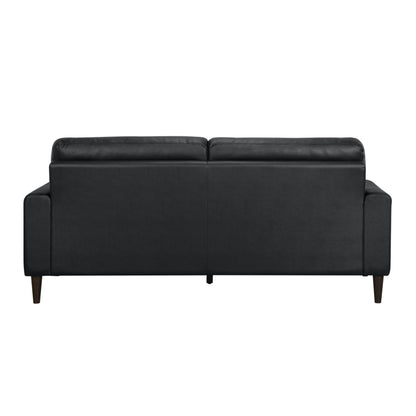 8566BLK*2 2pc Set: Sofa, Love - 8566BLK*2 - Bien Home Furniture &amp; Electronics