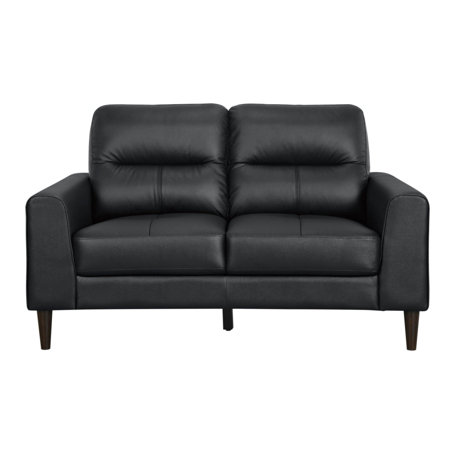 8566BLK*2 2pc Set: Sofa, Love - 8566BLK*2 - Bien Home Furniture &amp; Electronics