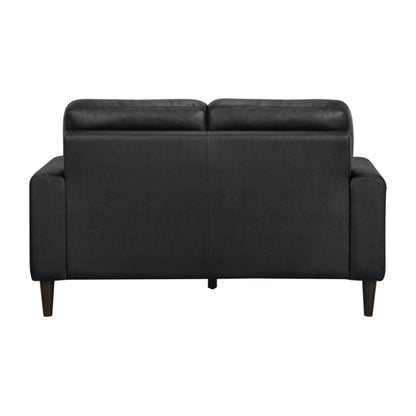 8566BLK*2 2pc Set: Sofa, Love - 8566BLK*2 - Bien Home Furniture &amp; Electronics