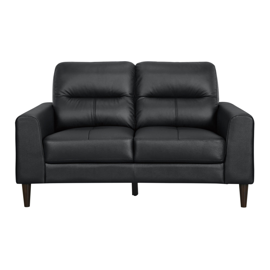8566BLK-2 Love Seat - 8566BLK-2 - Bien Home Furniture &amp; Electronics