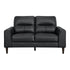 8566BLK-2 Love Seat - 8566BLK-2 - Bien Home Furniture & Electronics