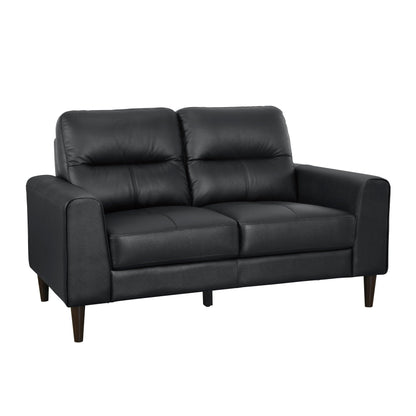 8566BLK-2 Love Seat - 8566BLK-2 - Bien Home Furniture &amp; Electronics