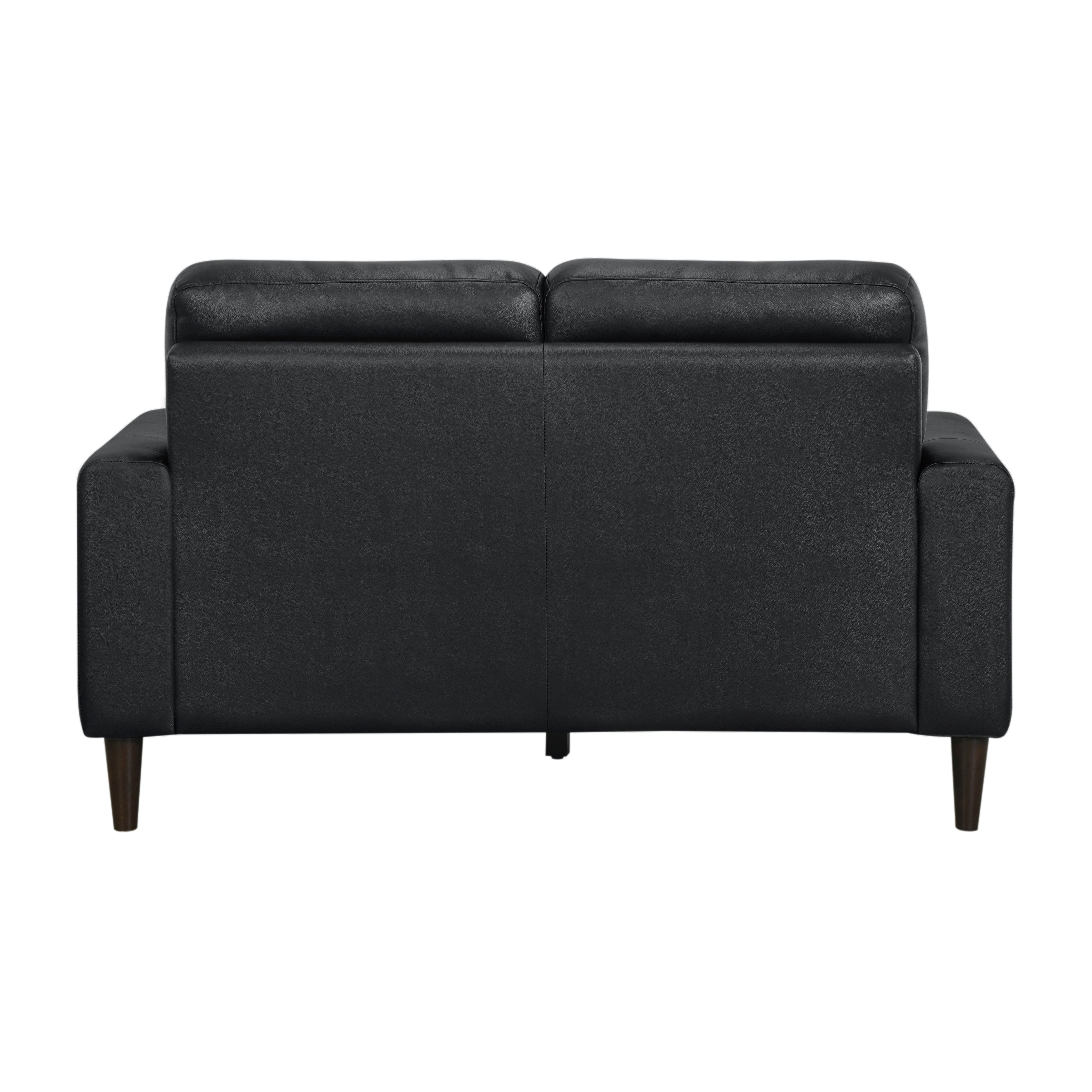 8566BLK-2 Love Seat - 8566BLK-2 - Bien Home Furniture &amp; Electronics
