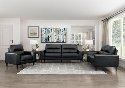 8566BLK-3 Sofa - 8566BLK-3 - Bien Home Furniture &amp; Electronics