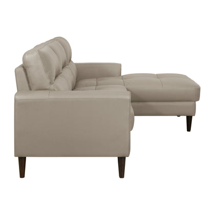 8566LTE*SC 2-Piece Sectional with Right Chaise - 8566LTE*SC - Bien Home Furniture &amp; Electronics