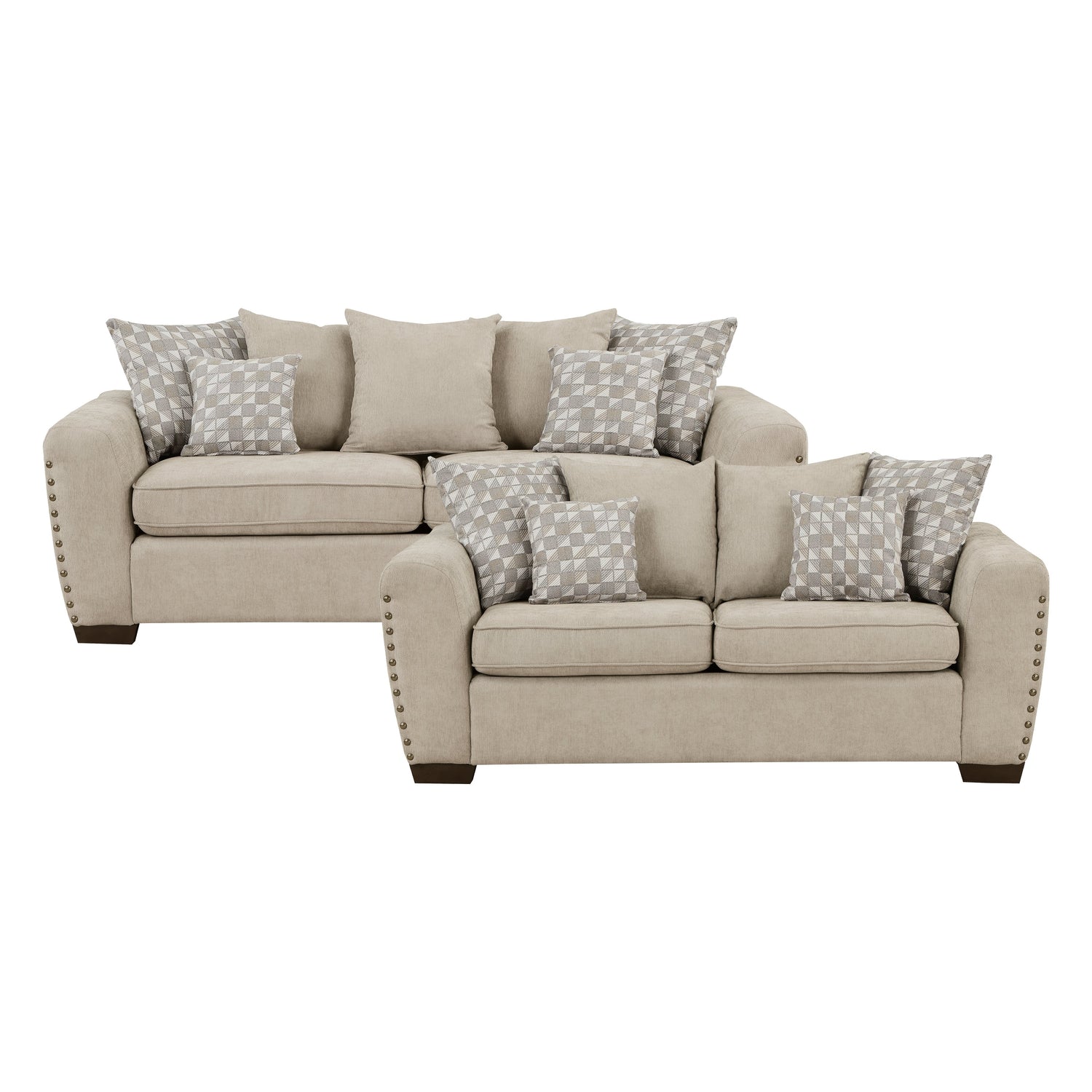 8579SS*2 2pc Set: Sofa, Love - 8579SS*2 - Bien Home Furniture &amp; Electronics