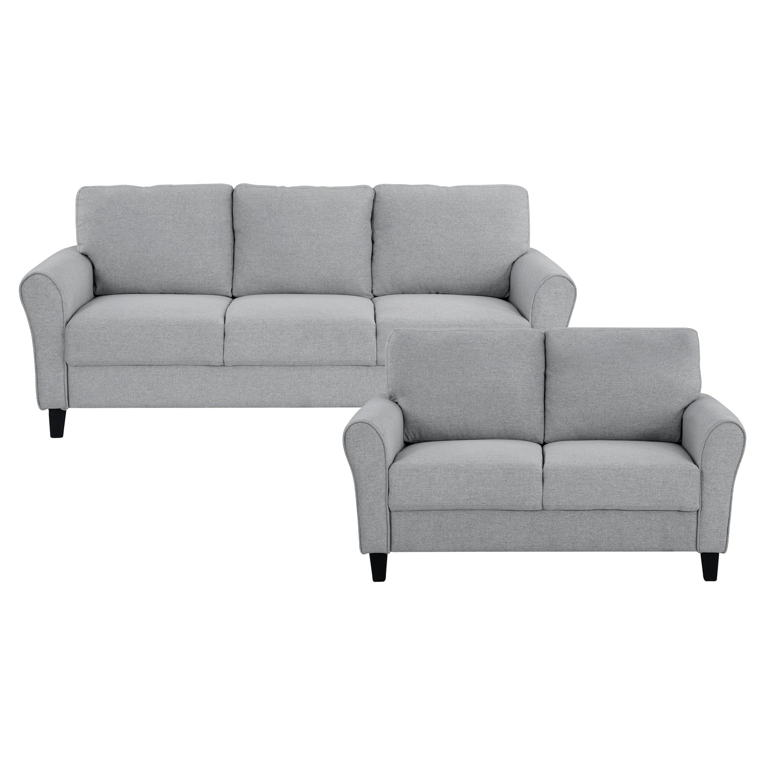 9209DG*2 2pc Set: Sofa, Love - 9209DG*2 - Bien Home Furniture &amp; Electronics