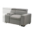 9219GY-1RCN (3/3)Right Side Chair with Adjustable Headrest and Console - 9219GY-1RCN - Bien Home Furniture & Electronics