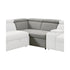9219GY-2CR (2/3)2-Seater Corner Seat with Adjustable Headrests - 9219GY-2CR - Bien Home Furniture & Electronics
