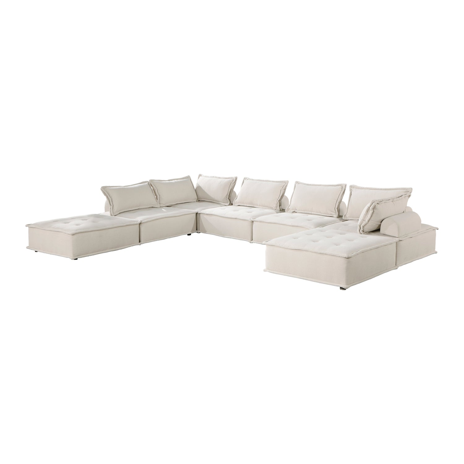 9237BE*7SC (7)7-Piece Modular Sectional - 9237BE*7SC - Bien Home Furniture &amp; Electronics